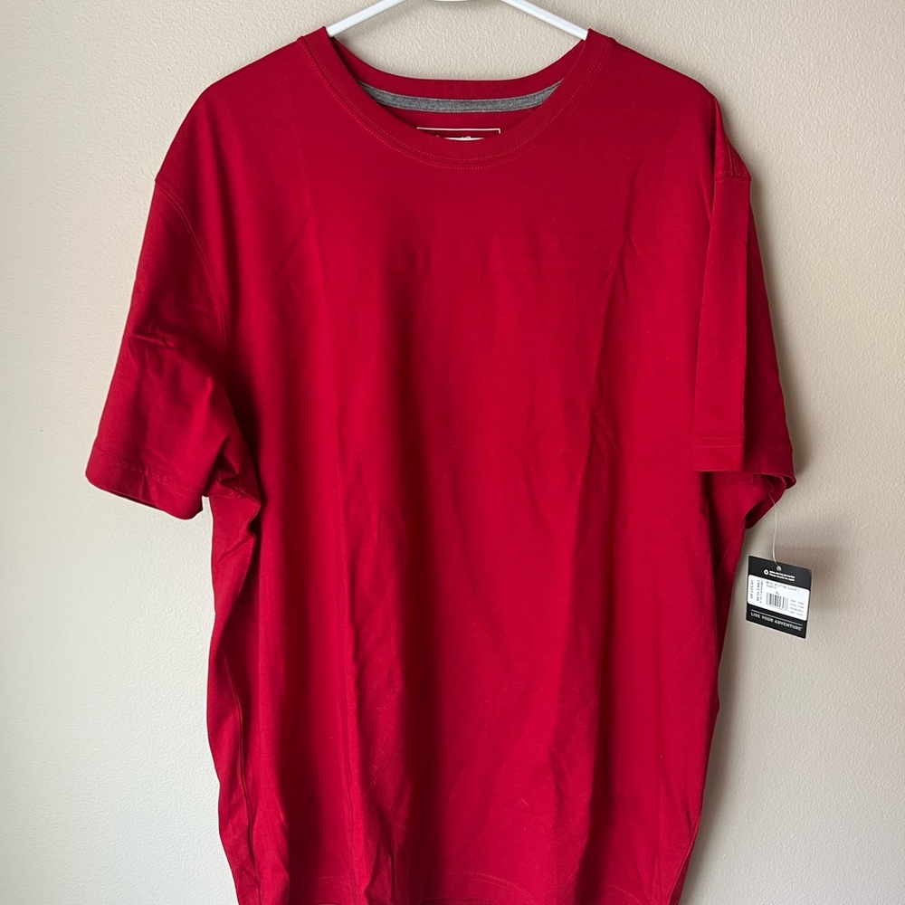 Eddie Bauer Legendwash Classic Fit Red Men's T-Shirt